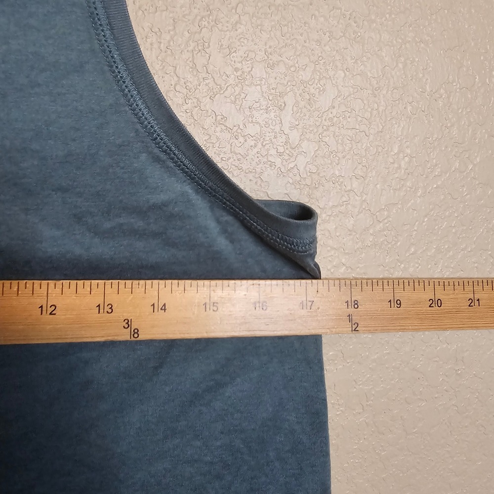 Vuori Energy Tank Top Womens Small  Blue Green Heathered Sleeveless - Picture 6 of 6